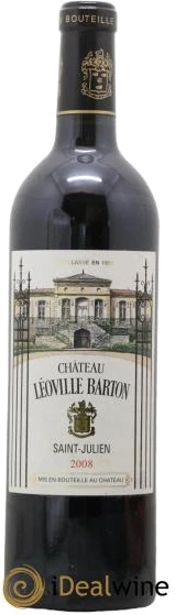 photo Château Léoville Barton 2ème Grand Cru Classé 2008