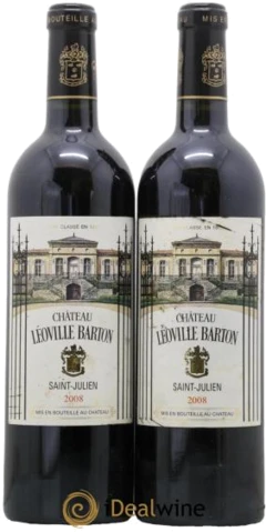 photo Château Léoville Barton 2ème Grand Cru Classé 2008