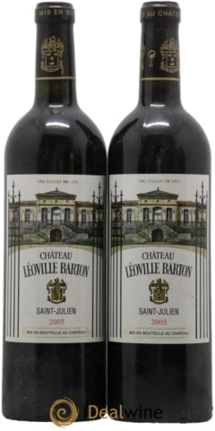 photo Château Léoville Barton 2ème Grand Cru Classé 2005