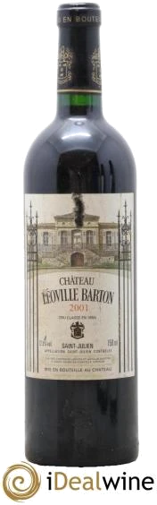 photo Château Léoville Barton 2ème Grand Cru Classé 2001