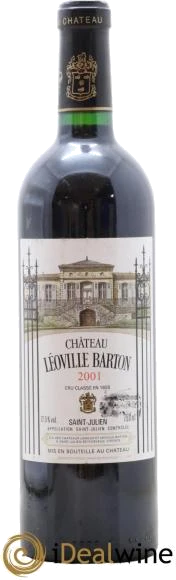 photo Château Léoville Barton 2ème Grand Cru Classé 2001