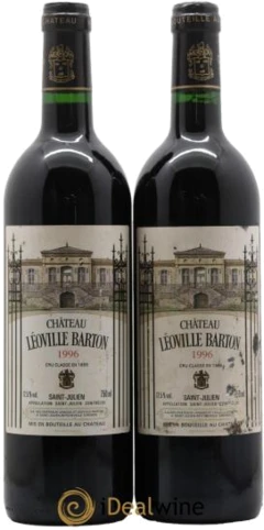 photo Château Léoville Barton 2ème Grand Cru Classé 1996