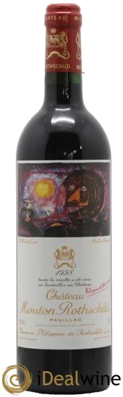 photo Château Mouton Rothschild 1er Grand Cru Classé 1998