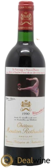 photo Château Mouton Rothschild 1er Grand Cru Classé 1990