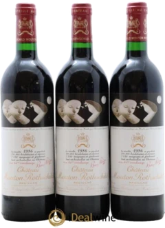 photo Château Mouton Rothschild 1er Grand Cru Classé 1986