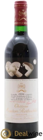 photo Château Mouton Rothschild 1er Grand Cru Classé 1986