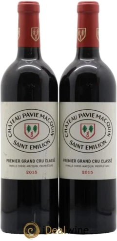 photo Château Pavie Macquin 1er Grand Cru Classé B 2015