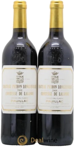 photo Château Pichon Longueville Comtesse de Lalande 2ème Grand Cru Classé 2008