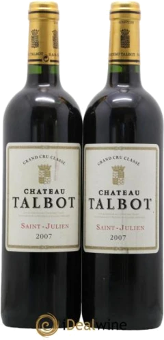 photo Château Talbot 4ème Grand Cru Classé 2007