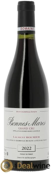 photo Bonnes-Mares Grand Cru Laurent Roumier 2022
