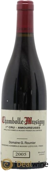 photo Chambolle-Musigny 1er Cru les Amoureuses Georges Roumier 2005