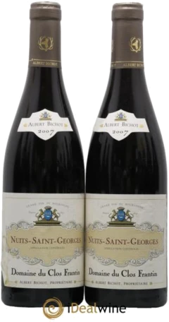 photo Nuits Saint-Georges Clos Frantin Albert Bichot 2007