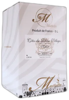 photo Bib Sablet Côtes du Rhône Villages 5 Litres