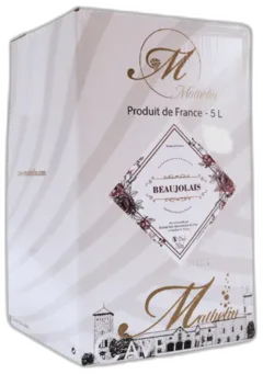 photo Bag in Box Beaujolais Rouge 5 Litres Sélection Mathelin