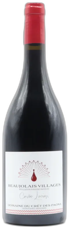 aperçu du vin Beaujolais Villages Cuvée Lucien Domaine du Crêt des Paons