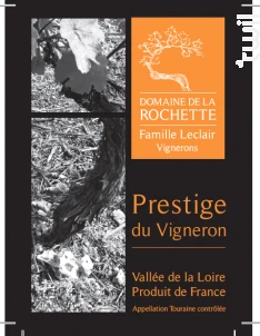 photo la Rochette Aoc Touraine Prestige du Vigneron