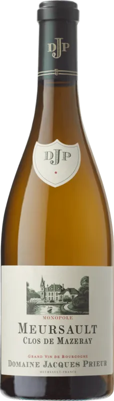 photo Jacques Prieur Meursault Clos de Mazeray Monopole 2018