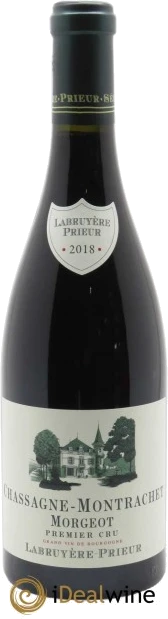 photo Labruyere Prieur Chassagne-Montrachet Premier Cru Morgeot 2018