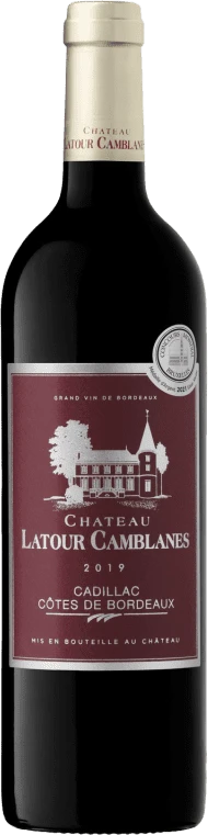 photo Château Latour Camblanes, 2019 A.O.P Cadillac Côtes de Bordeaux, Vin Rouge