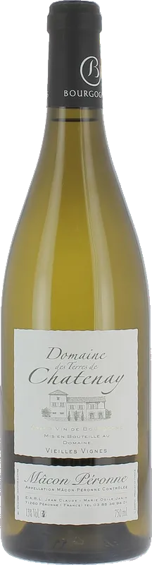 illustration du vin Mâcon Peronne Vieilles Vignes Chatenay Blanc 2023