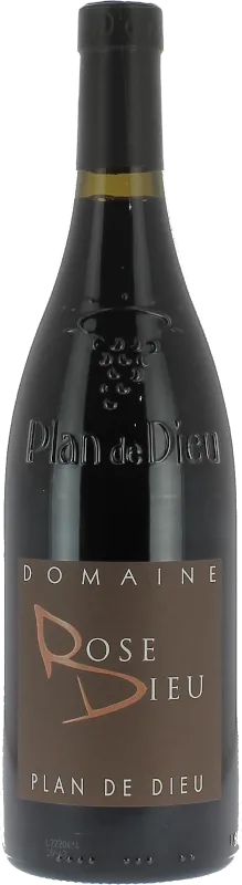 photo Côtes du Rhône Villages Plan de Dieu Rose Dieu Rouge 2023