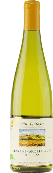 photo du vin Alsace Riesling Hagenschlauf Domaine Jean Becker