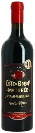photo Vin Rouge Cote de Boeuf Maturée Syrah Marselan Vielles Vignes
