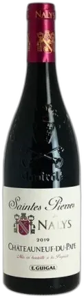 photo E.Guigal Châteauneuf du Pape Rouge Saintes Pierres de Nalys 2019