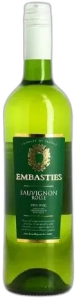 photo Vin Blanc Français Embasties Sauvignon Rolle