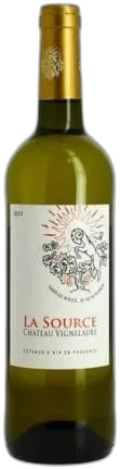 photo Vin Blanc Bio 2023 la Source Château Vignelaure