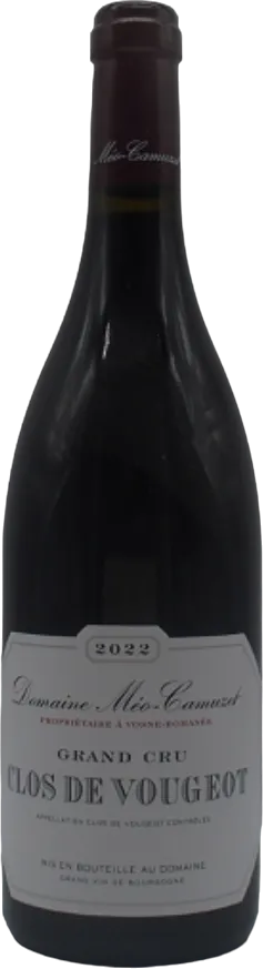 photo du vin Clos de Vougeot Grand Cru 2022