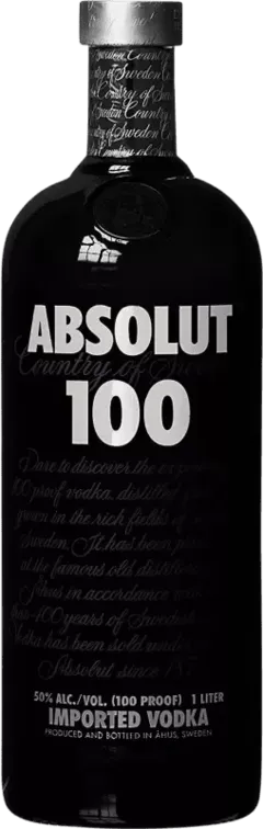 illustration du vin Vodka Absolut 100 Suède