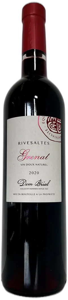 photo Muscat de Rivesaltes Grenat Dom Brial