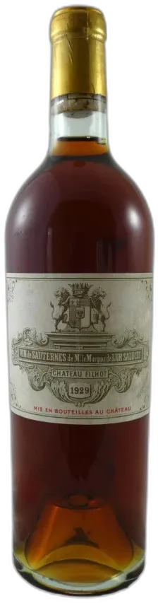 photo Château Filhot 1929