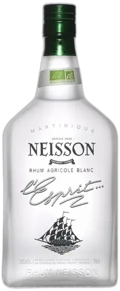 photo Neisson l’Esprit Bio Rhum Agricole Blanc