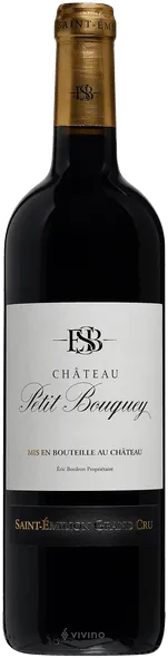 photo Chateau Petit Bouquey Saint-Emilion Grand Cru 2018