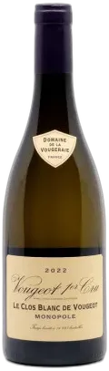photo Domaine de la Vougeraie Vougeot 1er Cru Clos Blanc 2022