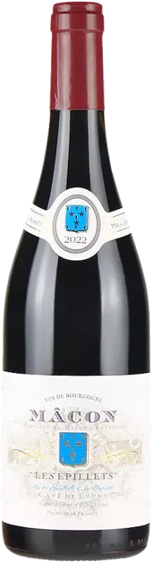 image du vin Mâcon Rouge les Epillets 2023 Cave de Lugny