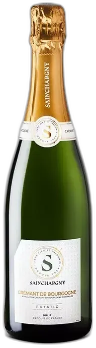 vue du vin Crémant de Bourgogne Brut Extatic Cave de Lugny