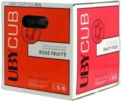 photo Uby Vin Rouge des Côtes de Gascogne Igp Bib 5 Litres