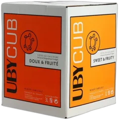 photo du vin Uby Cub Bib de Vin Blanc Doux 3 Litres