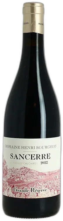 image du vin Sancerre Rouge Terroir la Grande Reserve 2022 Henri Bourgeois