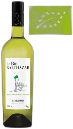 photo Vin le Bio Balthazar Aop Minervois Blanc