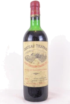 photo 1979 Saint-Émilion Château Trapaud Grand Cru Rouge Bordeaux