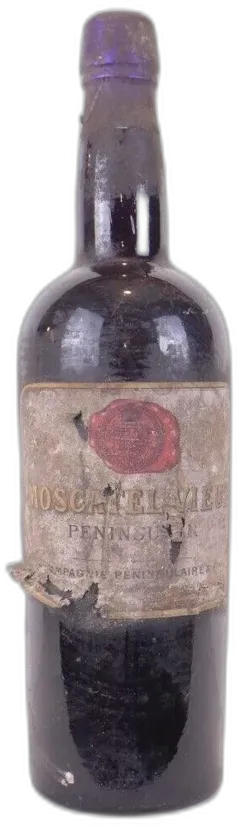 photo 1940 à 1950 Moscatel Moscatel Vieux Péninsulaire Non Millésimé Années 1940 à 1950 vd Blanc Sebutal Portugal