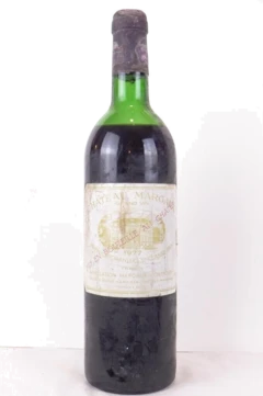 photo 1977 Margaux Château Margaux Grand Cru Classé Capsule Abîmée) Rouge Bordeaux