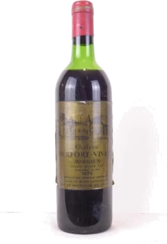 photo 1976 Margaux Château Durfort-Vivens Grand Cru Classé Rouge Bordeaux