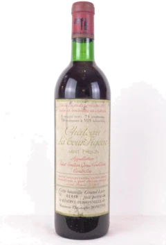 photo 1970 Saint-Émilion Château la Tour Figeac Grand Cru Classé Tête de Cuvée Rouge Bordeaux