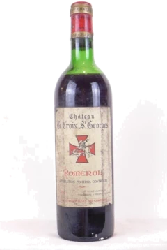 photo 1974 Pomerol Château la Croix Saint-Georges Rouge Bordeaux