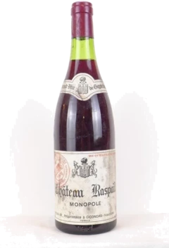 photo 1976 Gigondas Château Raspail Monopole Rouge Rhône